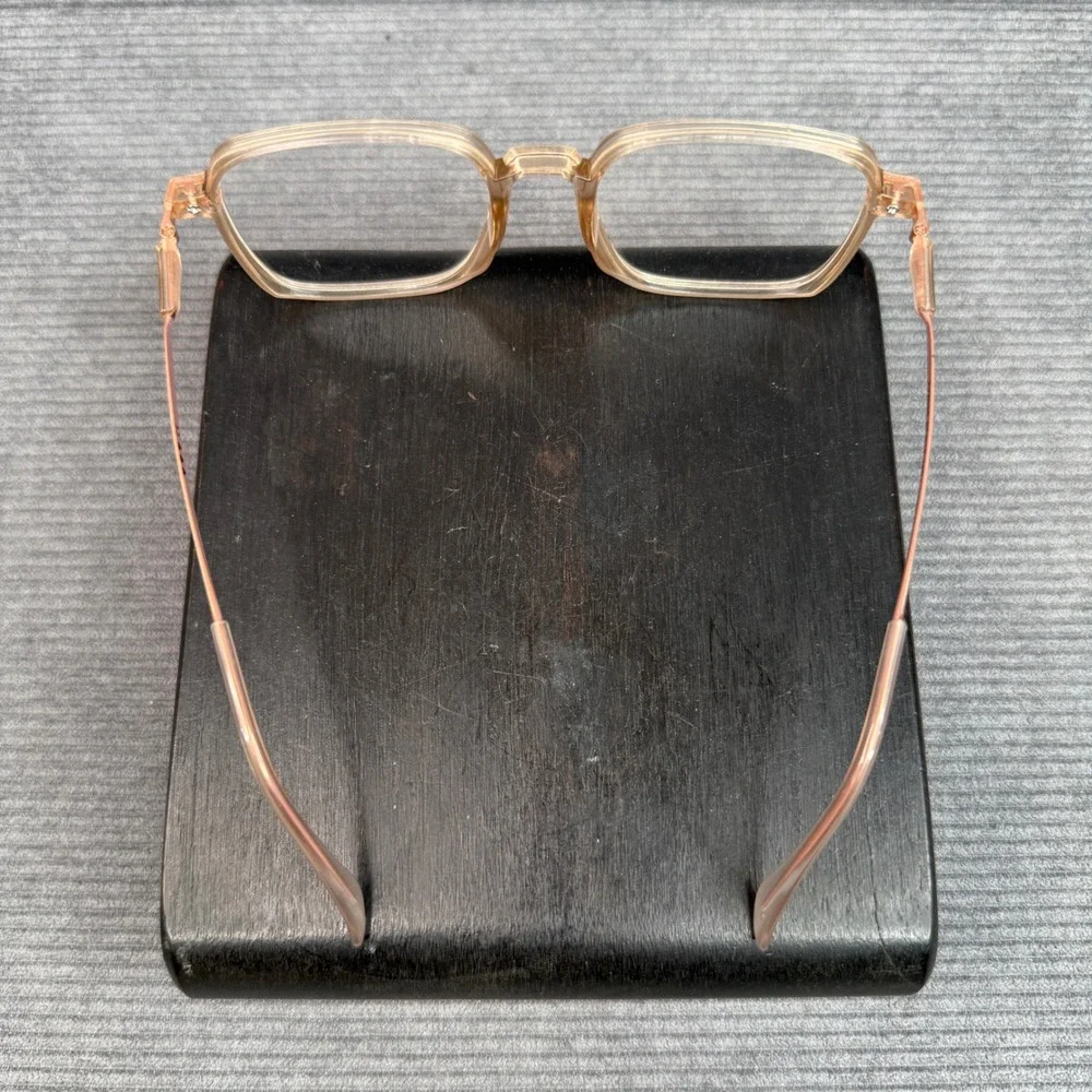 Zenni Optical Square Y2K Eyeglasses Frames‎ Rose Gold  Pink ZY2055 52-18-146